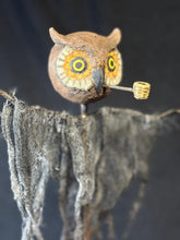Load image into Gallery viewer, Sold-Owl Scarecrow
